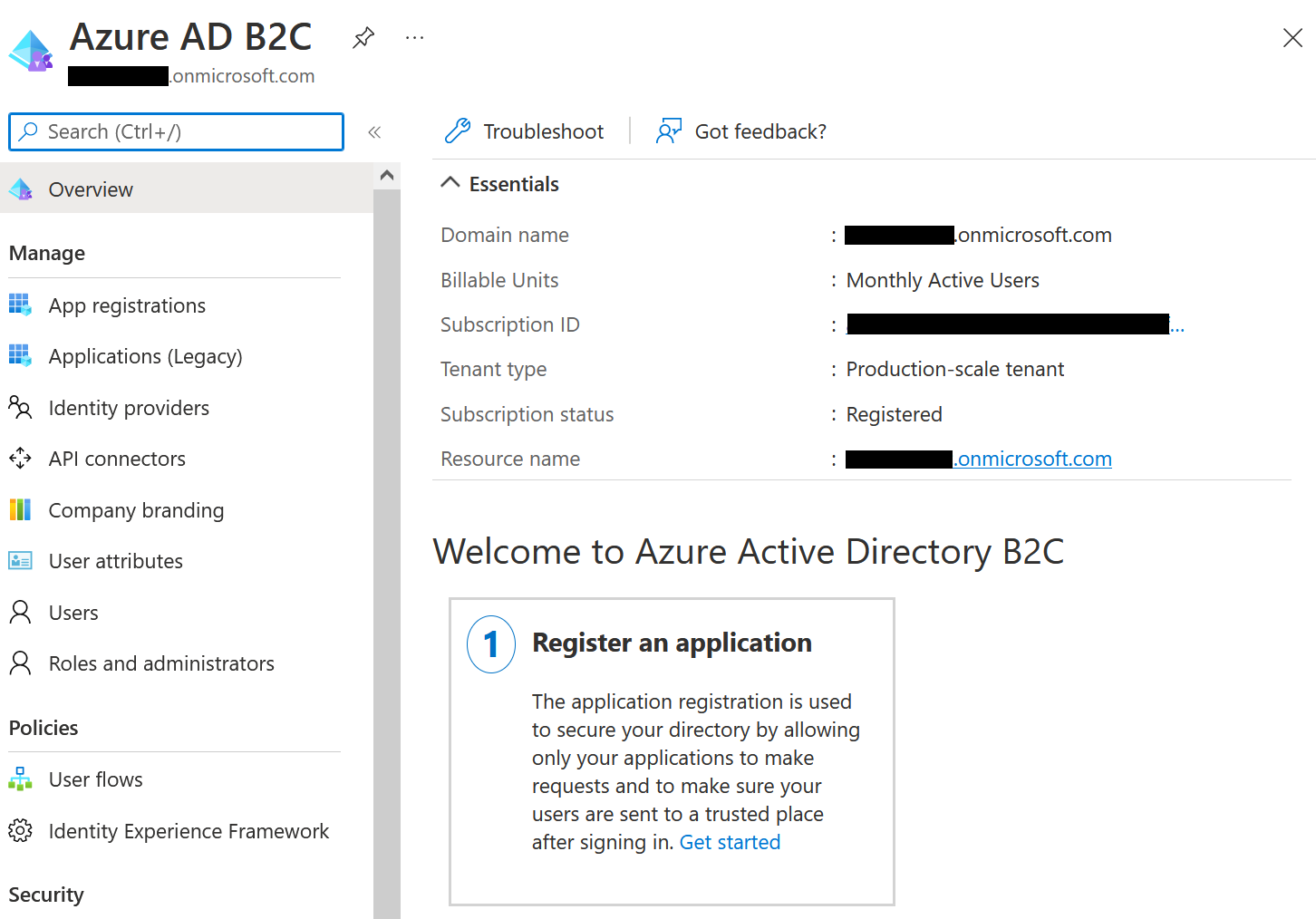 Azure B2C Overview